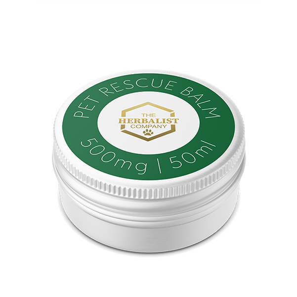 CBD pet balm for pads and paws